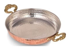 Turna Bakır Acemli No:3 Turna755 Bakır 18 cm Sahan Tava