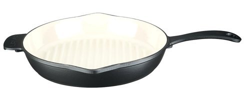 Lava Edition Döküm 28 cm Grill Tava Siyah