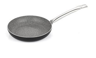 Altınbaşak Milenyum Maxi Çelik Saplı Alüminyum 28 cm Düz Tava Gri