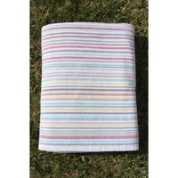 Baveno Outlet 150x150 cm Pamuklu Plaj Havlusu Mavi