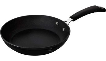 Berlinger Haus BH/6116 Plastik Saplı Alüminyum 24 cm Düz Tava Siyah