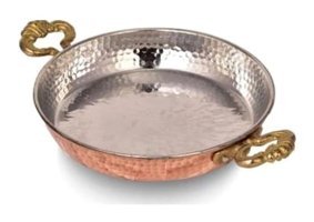 Turna Bakır Acemli No:5 Turna7591-1 Bakır 22 cm Sahan Tava