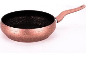 Essenso Plastik Saplı 26 cm Güveç Tava Rose Gold