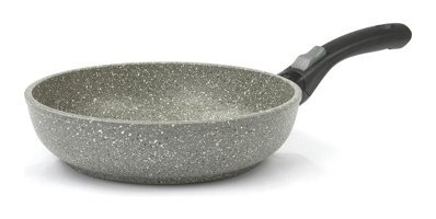 Flonal Monalite Plastik Saplı Alüminyum 20 cm Düz Tava Gri