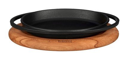 Lava Döküm 21 cm Sahan Tava Siyah