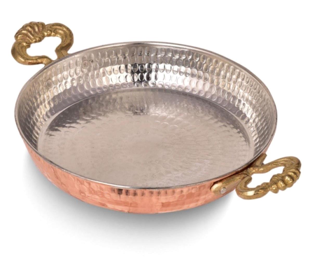 Maraş Market No:4 Bakır 20 cm Sahan Tava