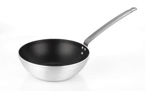 Altınbaşak Smartlon A 121WK 28 Çelik Saplı Alüminyum 28 cm Wok Tava Gri