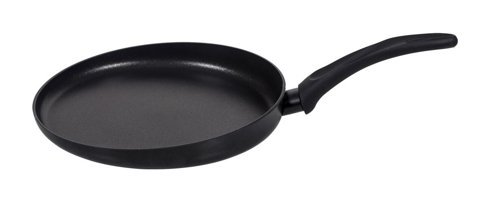 Mudo Neo Titan Plastik Saplı 26 cm Krep Tava Siyah