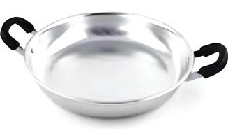 Özyetişen Metal Plastik Saplı Alüminyum 20 cm Sahan Tava Gri