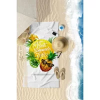Vevien Home Best Summer Pamuklu Plaj Havlusu Çok Renkli
