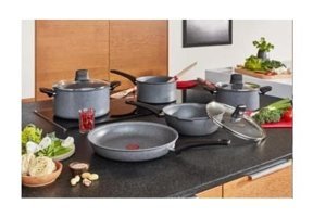 Tefal Mineralia Force Multipan Alüminyum 26 cm Düz Tava Gri
