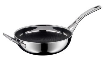 Wmf Profi Resist Çelik Saplı Paslanmaz Çelik 28 cm Wok Tava Gri