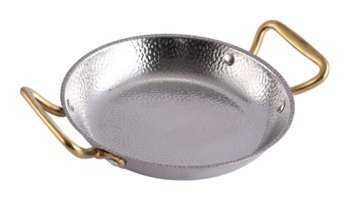 Suntek Magideal Çelik Saplı Paslanmaz Çelik 26 cm Düz Tava Gri