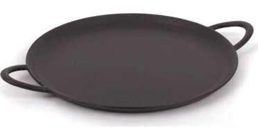 Sürel Döküm 38 cm Pizza Tava Siyah