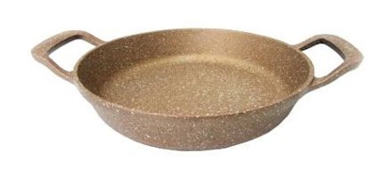Essenso Döküm Saplı Döküm 20 cm Sahan Tava Krem