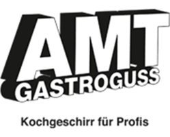Amt Gastroguss Plastik Saplı Alüminyum 28 cm Krep Tava Siyah