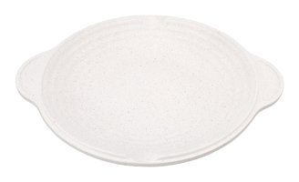 Rehomy Kore Seramik 32 cm Grill Tava Krem