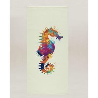 Maisonette Sea Horse Plaj Havlusu Çok Renkli