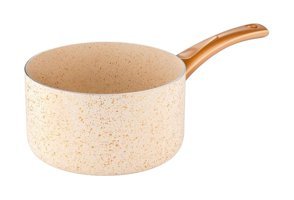Redcheef Plastik Saplı Granit 18 cm Sos Tava Krem