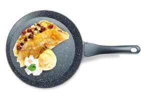 La Push Concept Döküm 26 cm Krep Tava Siyah