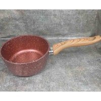 Esse Ahşap Saplı Granit 16 cm Sos Tava Gri