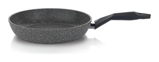 Schafer Wesen Plastik Saplı Döküm 30 cm Düz Tava Siyah