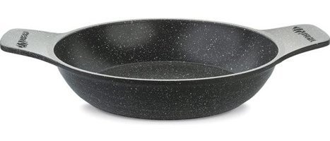 Thermoad Güveç Döküm Saplı Granit 20 cm Sahan Tava Siyah