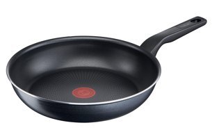 Tefal 2X XL Force C38508 Plastik Saplı Alüminyum 32 cm Kızartma Tava Siyah