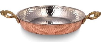 Mrs Bakır Esil El Dövme No:2 Bakır 16 cm Sahan Tava