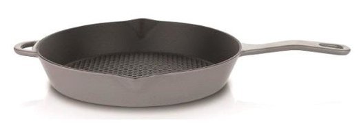 Schafer Guss Chef Döküm 28 cm Grill Tava Gri