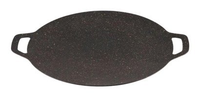 Jms Demir Saplı Demir Döküm 28 cm Kızartma Tava Siyah