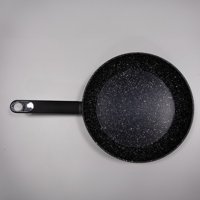Carl Schmidt Sohn Marburg Plastik Saplı Alüminyum 28 cm Kızartma Tava Siyah