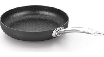 Korkmaz Proline Nero A1253 Çelik Saplı Teflon 26 cm Düz Tava Siyah