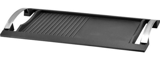 Lava Metal Saplı Döküm 26 cm Grill Tava Siyah