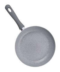 Esse Austin Plastik Saplı Granit 28 cm Düz Tava Gri