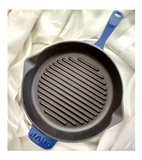 Lava Döküm 28 cm Grill Tava Mavi