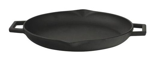 Lava Döküm 30 cm Kavurma Tava Siyah