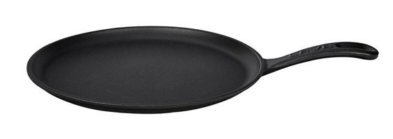 Lava Döküm 26 cm Krep Tava Siyah