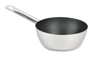 Kapp Çelik Saplı Paslanmaz Çelik 16 cm Sote Tava Gri