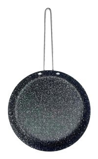 Gülsan Çelik Saplı Granit 28 cm Krep Tava Siyah