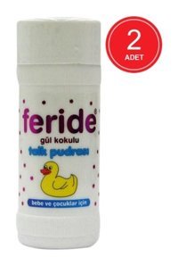 Feride Gül Kokulu Toz Bebek Pudrası 2x75 gr
