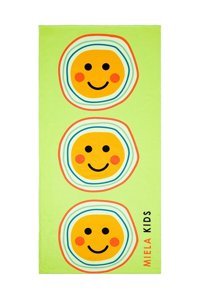 Miela Doodle Smiley Pamuklu Plaj Havlusu Çok Renkli