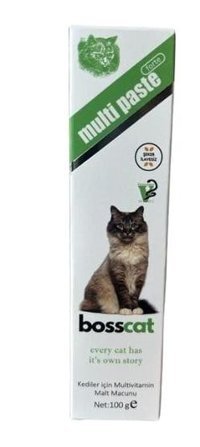 Bosscat Multivitamini Bağışıklık Güçlendirici Macun 100 gr