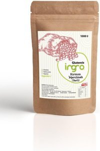 I?ngro Futbol Organik Glutensiz Kırmızı Mercimek 1 kg