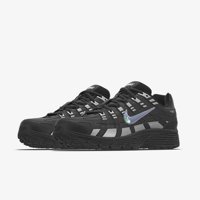 Nike P-6000 By You IB4455-900 Ortopedik Bağcıklı Erkek Günlük Ayakkabı Siyah