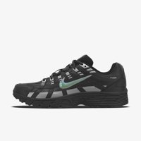 Nike P-6000 By You IB4456-900 Ortopedik Bağcıklı Kadın Günlük Ayakkabı Siyah