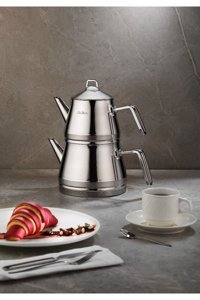 Olika Mars Paslanmaz Çelik Çaydanlık İnox