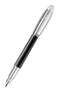 Montblanc Starwalker Carbon Kartuşlu Platin Doldurulabilir Altın Kaplama M Gümüş Dolma Kalem
