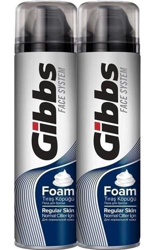 Gibbs Regular Tıraş Köpüğü 2x200 ml