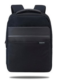 Classone Messina BP-MS500 15.6 inç Kumaş Su Geçirmez Sırt Laptop Çantası Siyah